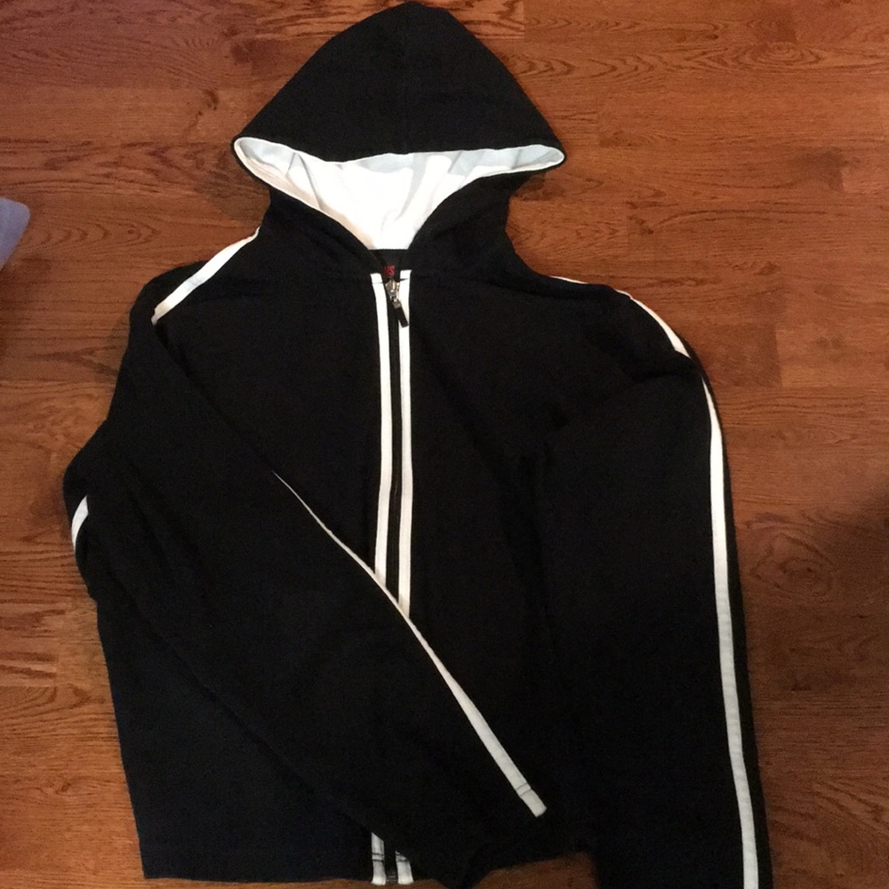 Zip up cotton hoodie
